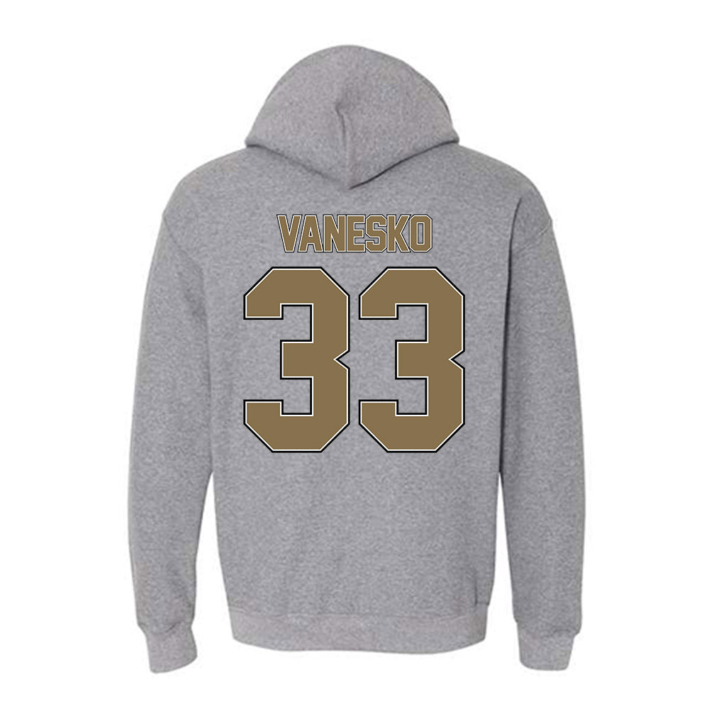 Bryant - NCAA Baseball : Jackson Vanesko - Classic Shersey Hooded Sweatshirt-1