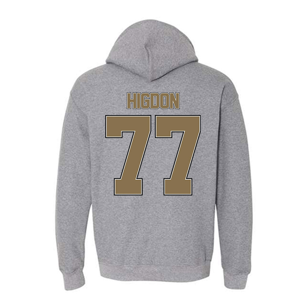 Bryant - NCAA Men's Lacrosse : Gunnar Higdon - Classic Shersey Hooded Sweatshirt-1