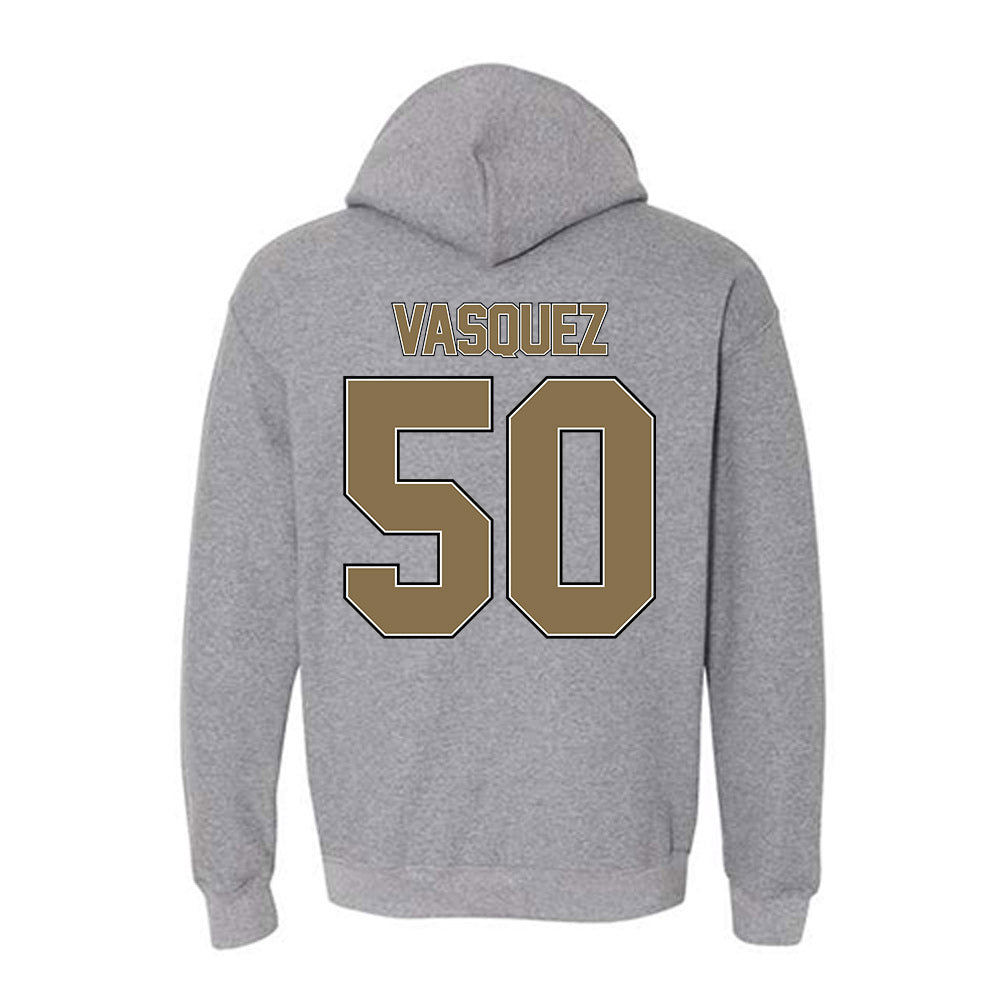 Bryant - NCAA Football : Hector Vasquez - Classic Shersey Hooded Sweatshirt-1