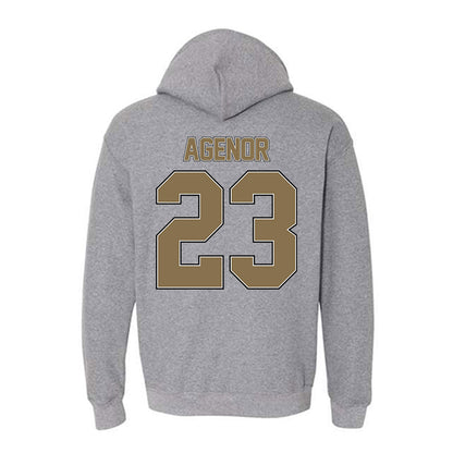 Bryant - NCAA Football : Kendrick Agenor - Classic Shersey Hooded Sweatshirt-1