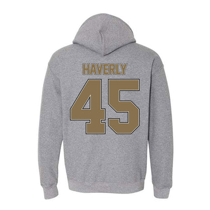 Bryant - NCAA Men's Lacrosse : Justin Haverly - Classic Shersey Hooded Sweatshirt-1