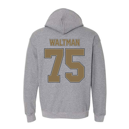 Bryant - NCAA Football : Jake Waltman - Classic Shersey Hooded Sweatshirt-1
