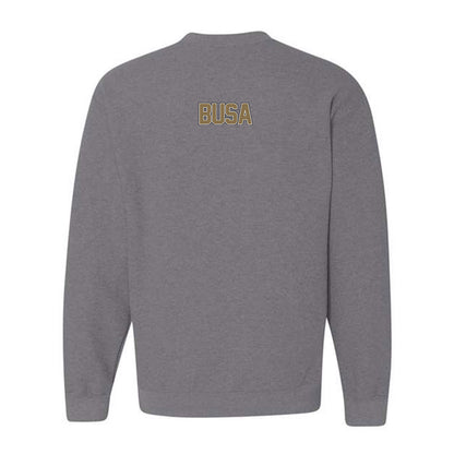 Bryant - NCAA Men's Swimming & Diving : Lincoln Busa - Classic Shersey Crewneck Sweatshirt-1