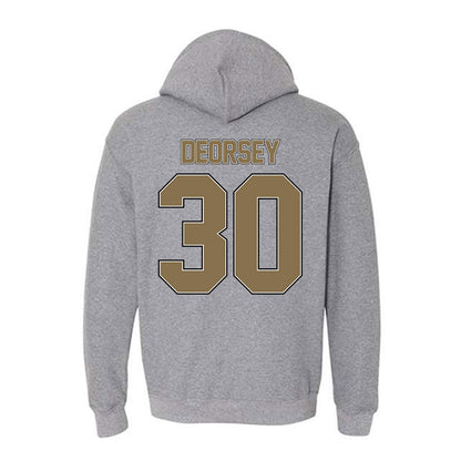Bryant - NCAA Men's Basketball : Michael DeOrsey - Classic Shersey Hooded Sweatshirt-1