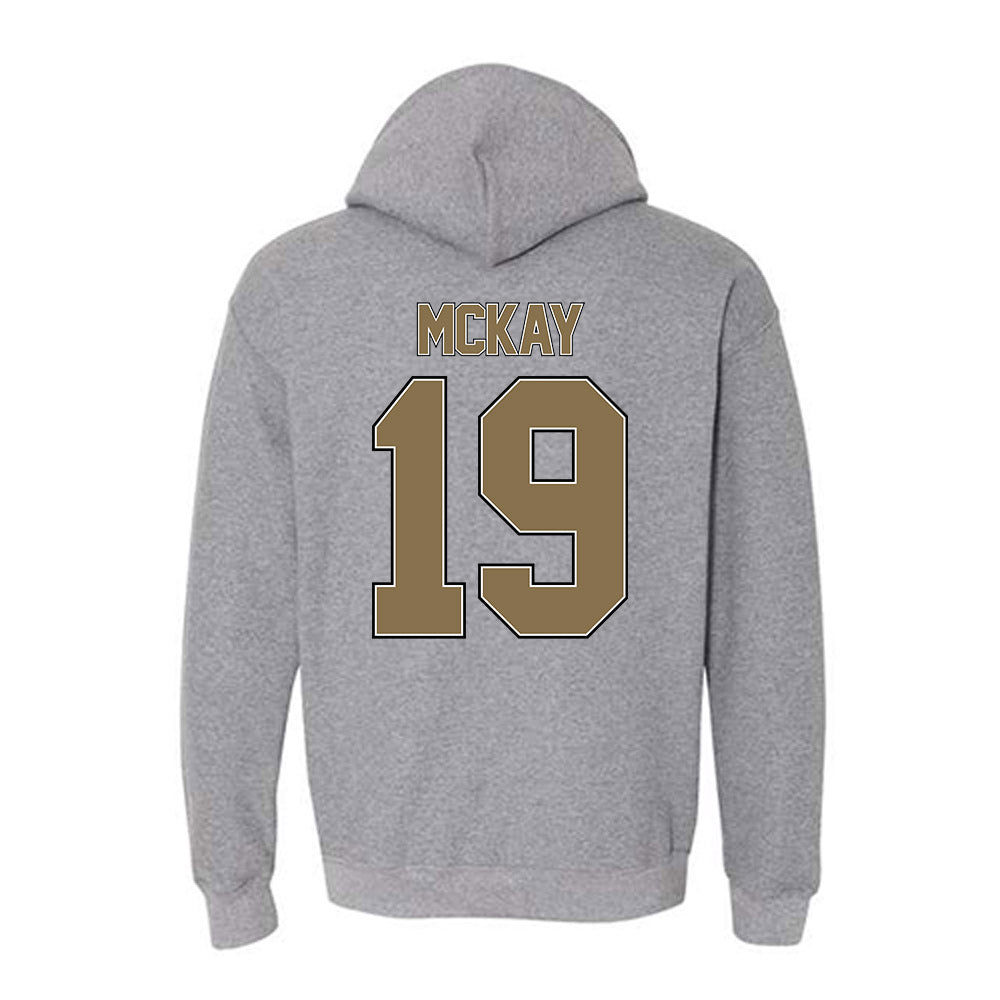 Bryant - NCAA Men's Lacrosse : Quinn McKay - Classic Shersey Hooded Sweatshirt-1