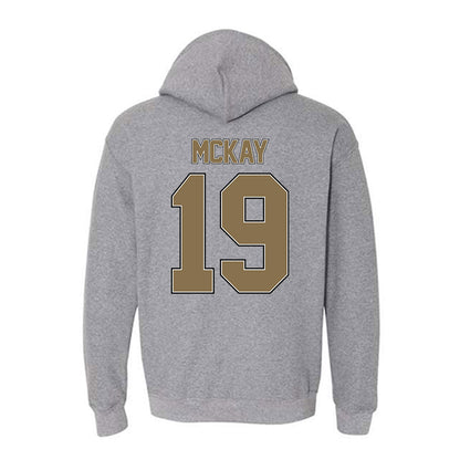 Bryant - NCAA Men's Lacrosse : Quinn McKay - Classic Shersey Hooded Sweatshirt-1