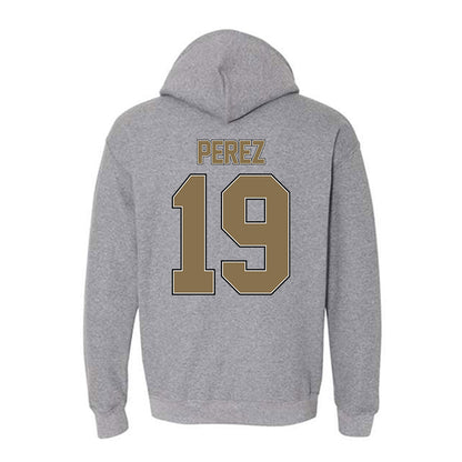Bryant - NCAA Football : AJ Perez - Classic Shersey Hooded Sweatshirt-1