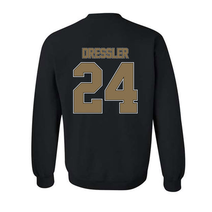 Bryant - NCAA Baseball : Justin Dressler - Classic Shersey Crewneck Sweatshirt-1