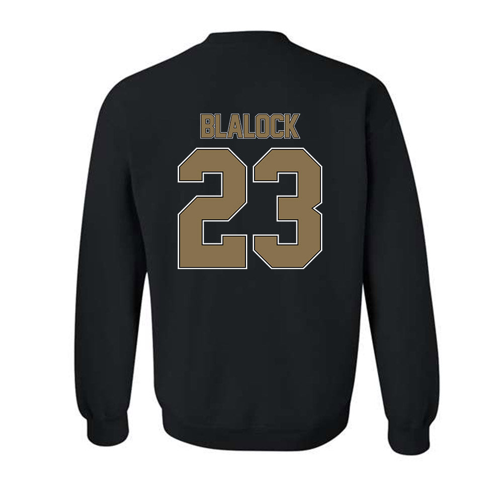 Bryant - NCAA Men's Lacrosse : Tyson Blalock - Classic Shersey Crewneck Sweatshirt-1