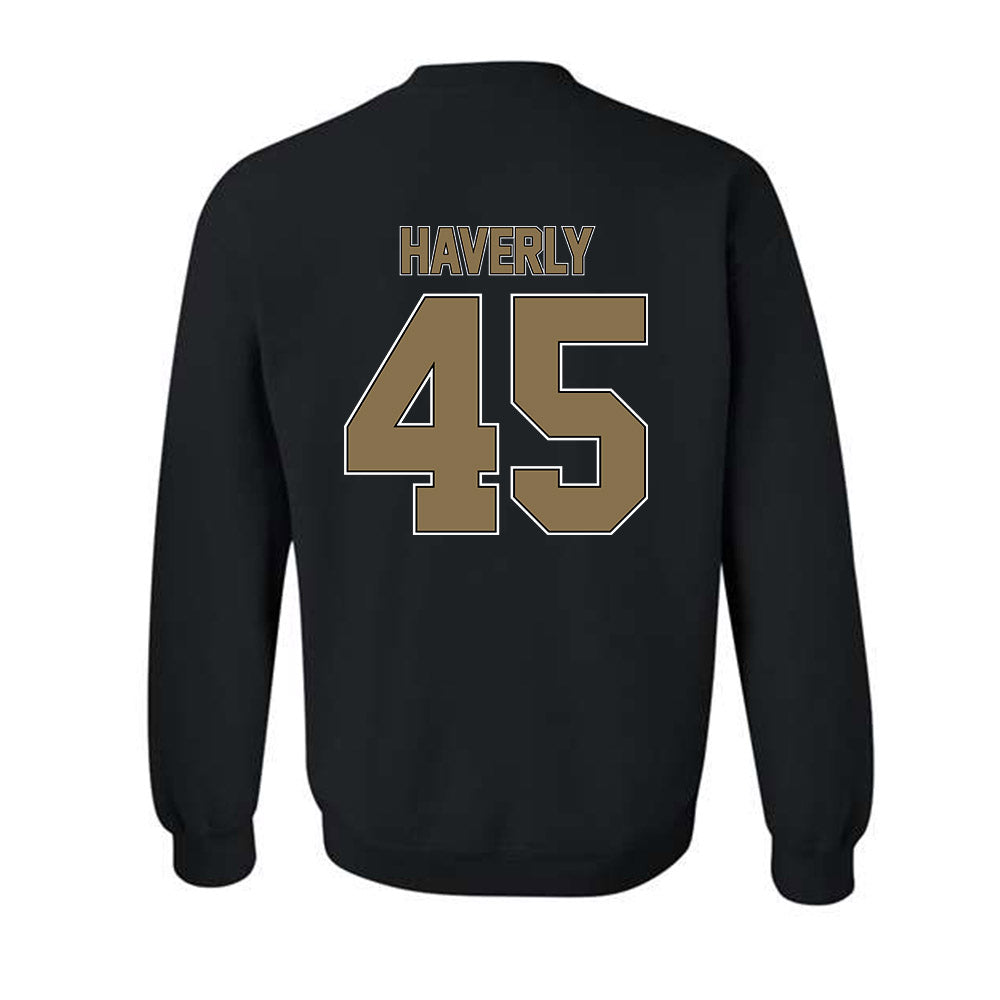 Bryant - NCAA Men's Lacrosse : Justin Haverly - Classic Shersey Crewneck Sweatshirt-1
