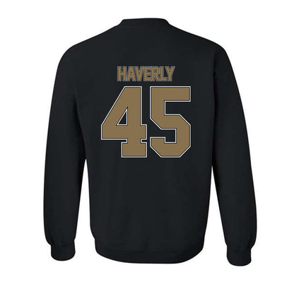 Bryant - NCAA Men's Lacrosse : Justin Haverly - Classic Shersey Crewneck Sweatshirt-1