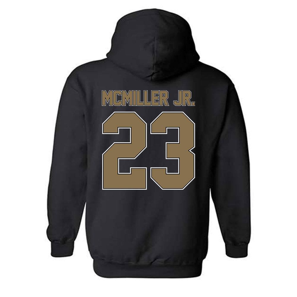 Bryant - NCAA Football : Omaris McMiller Jr. - Classic Shersey Hooded Sweatshirt-1