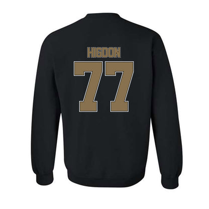 Bryant - NCAA Men's Lacrosse : Gunnar Higdon - Classic Shersey Crewneck Sweatshirt-1