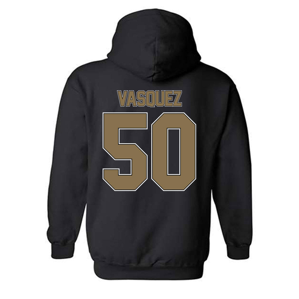 Bryant - NCAA Football : Hector Vasquez - Classic Shersey Hooded Sweatshirt-1