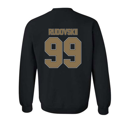 Bryant - NCAA Men's Basketball : Tim Rudovskii - Classic Shersey Crewneck Sweatshirt-1