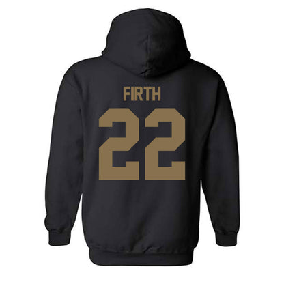 Bryant - NCAA Baseball : Charlie Firth - Classic Fashion Shersey Hooded Sweatshirt-1