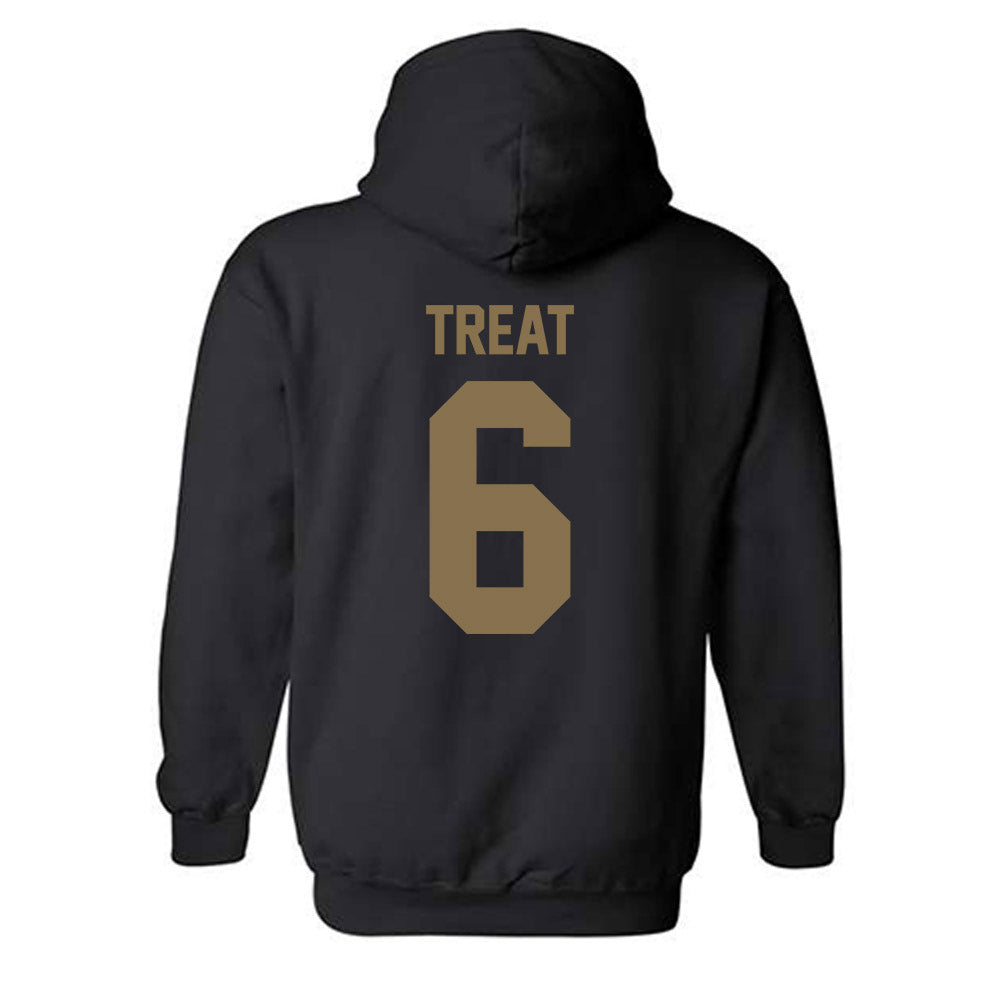 Bryant - NCAA Baseball : Jack Treat - Classic Fashion Shersey Hooded Sweatshirt-1