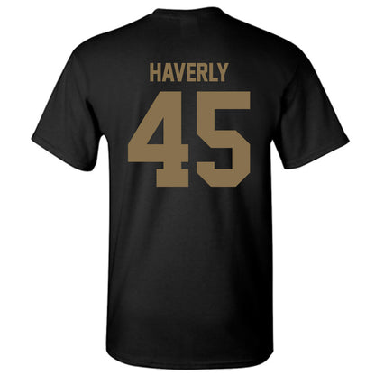 Bryant - NCAA Men's Lacrosse : Justin Haverly - Classic Fashion Shersey T-Shirt-1