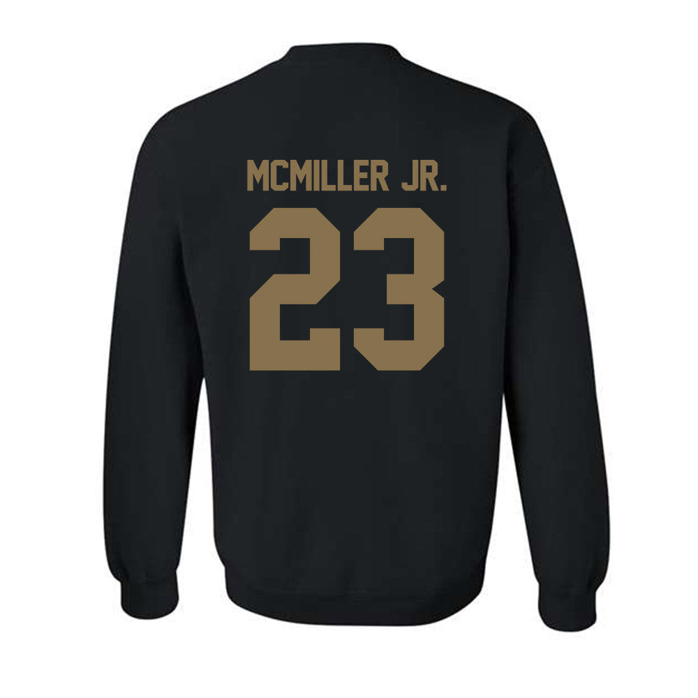 Bryant - NCAA Football : Omaris McMiller Jr. - Classic Fashion Shersey Crewneck Sweatshirt-1