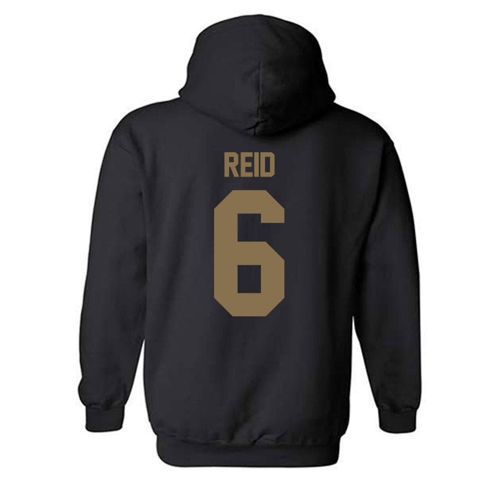Bryant - NCAA Men's Lacrosse : Richie Reid - Classic Fashion Shersey Hooded Sweatshirt-1