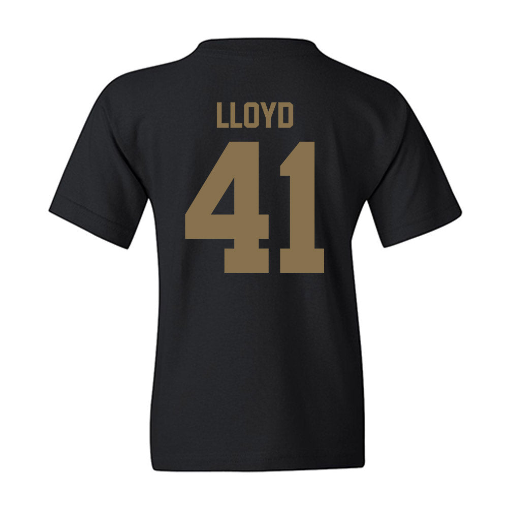 Bryant - NCAA Men's Lacrosse : Kijana Lloyd - Classic Fashion Shersey Youth T-Shirt-1