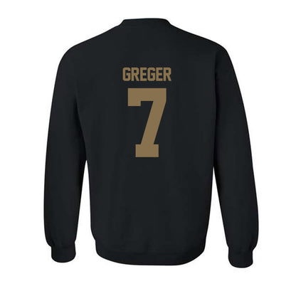 Bryant - NCAA Baseball : Gavin Greger - Classic Fashion Shersey Crewneck Sweatshirt-1