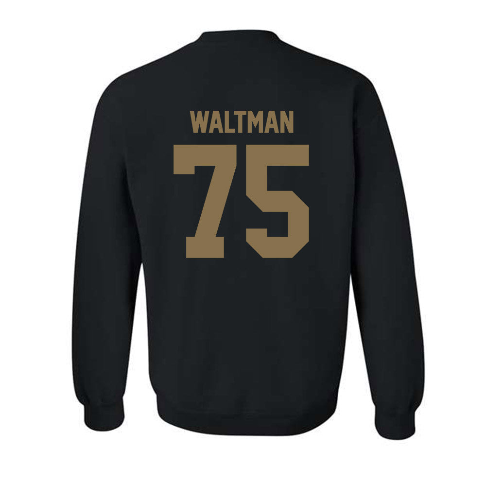 Bryant - NCAA Football : Jake Waltman - Classic Fashion Shersey Crewneck Sweatshirt-1