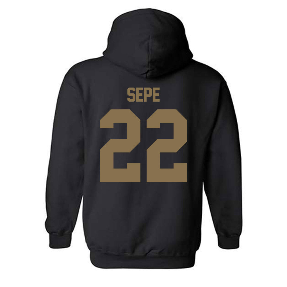 Bryant - NCAA Men's Basketball : Jason Sepe - Classic Fashion Shersey Hooded Sweatshirt-1