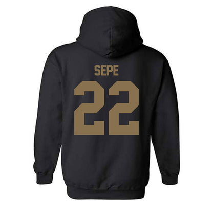 Bryant - NCAA Men's Basketball : Jason Sepe - Classic Fashion Shersey Hooded Sweatshirt-1