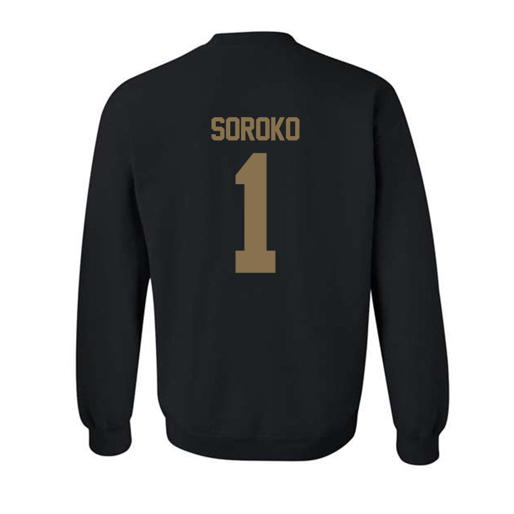 Bryant - NCAA Baseball : Cameron Soroko - Classic Fashion Shersey Crewneck Sweatshirt-1