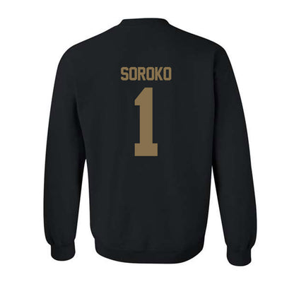 Bryant - NCAA Baseball : Cameron Soroko - Classic Fashion Shersey Crewneck Sweatshirt-1