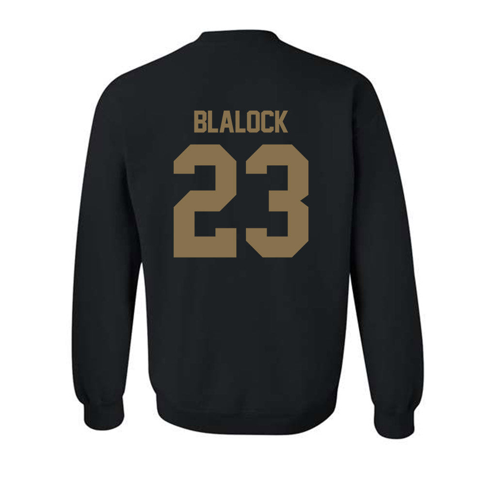 Bryant - NCAA Men's Lacrosse : Tyson Blalock - Classic Fashion Shersey Crewneck Sweatshirt-1