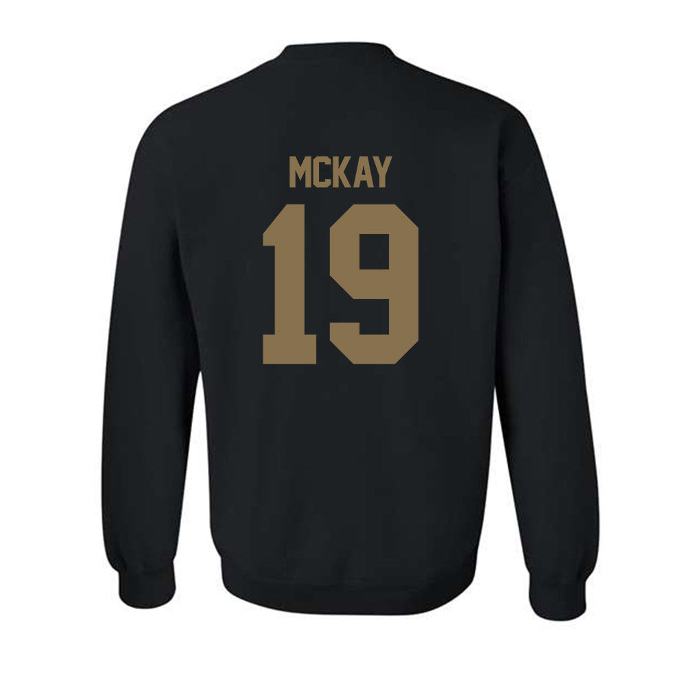 Bryant - NCAA Men's Lacrosse : Quinn McKay - Classic Fashion Shersey Crewneck Sweatshirt-1