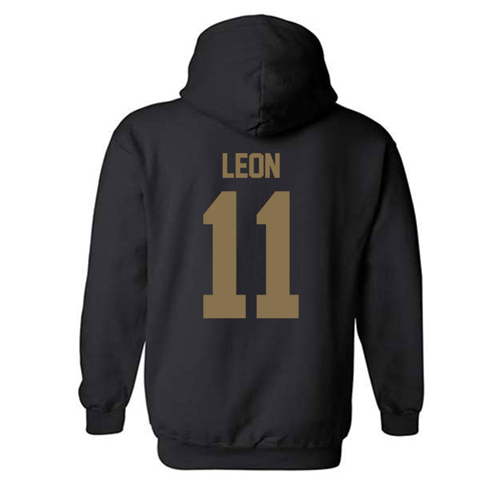 Bryant - NCAA Football : Jose Leon - Classic Fashion Shersey Hooded Sweatshirt-1