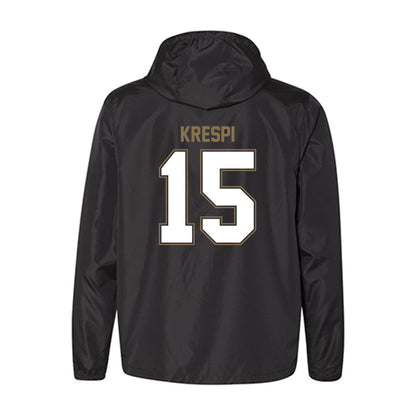 Bryant - NCAA Men's Soccer : Ilay Krespi - Windbreaker-1