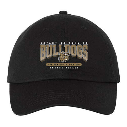 Bryant - NCAA Women's Swimming & Diving : Amanda Witkus - Dad Hat-1
