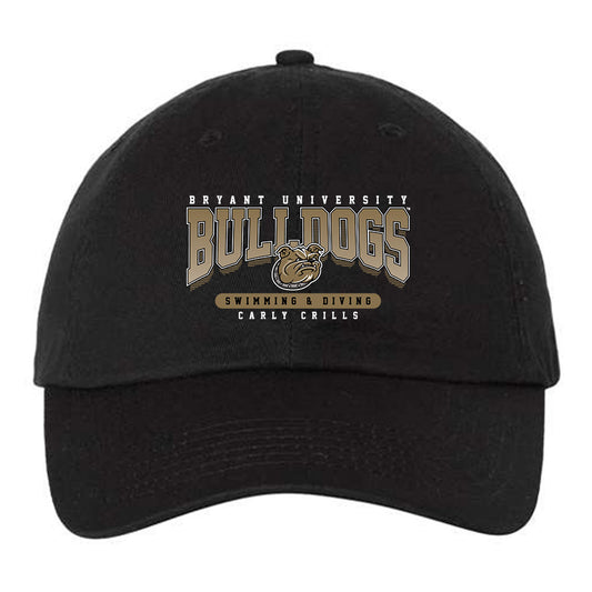 Bryant - NCAA Women's Swimming & Diving : Carly Crills - Dad Hat-0
