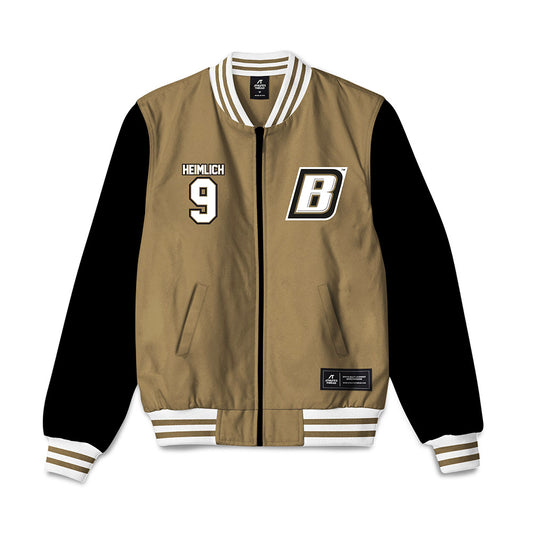 Bryant - NCAA Men's Lacrosse : Erik Heimlich - Bomber Jacket-0
