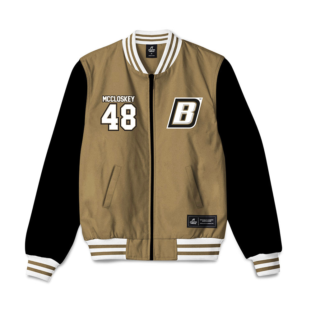 Bryant - NCAA Men's Lacrosse : Jack MCCLOSKEY - Bomber Jacket-0