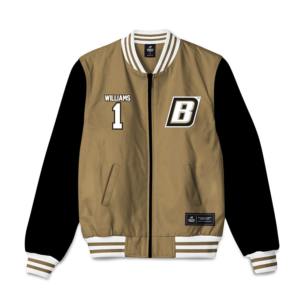 Bryant - NCAA Football : Keylijah Williams - Bomber Jacket-0