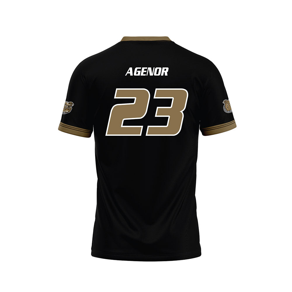 Bryant - NCAA Football : Kendrick Agenor - Black Football Jersey-1