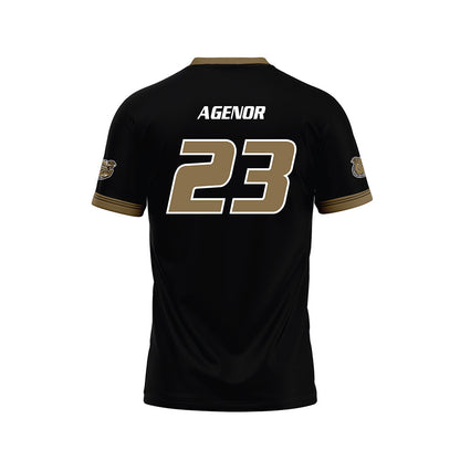 Bryant - NCAA Football : Kendrick Agenor - Black Football Jersey-1