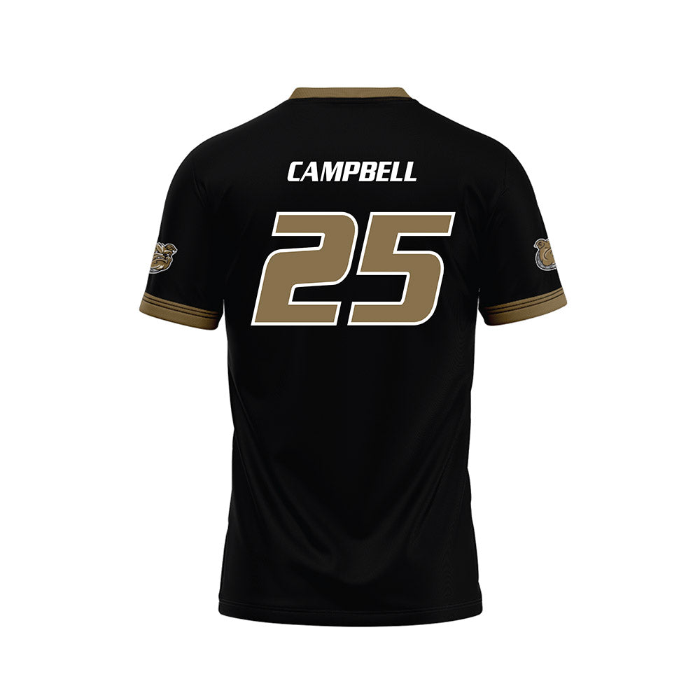 Bryant - NCAA Football : Khalid Campbell - Black Football Jersey-1
