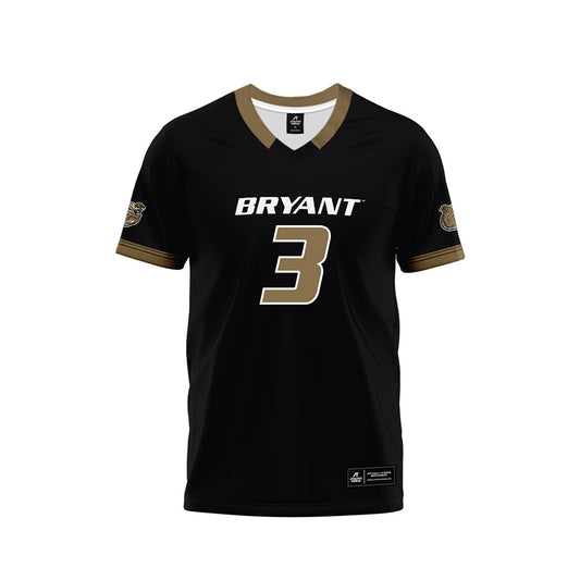 Bryant - NCAA Football : Chevy Shakespeare - Black Football Jersey-0