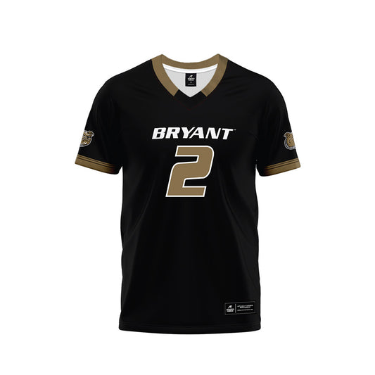 Bryant - NCAA Football : Omaris McMiller Jr. - Black Football Jersey-0