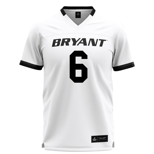 Bryant - NCAA Men's Lacrosse : Richie Reid - White Lacrosse Jersey -0