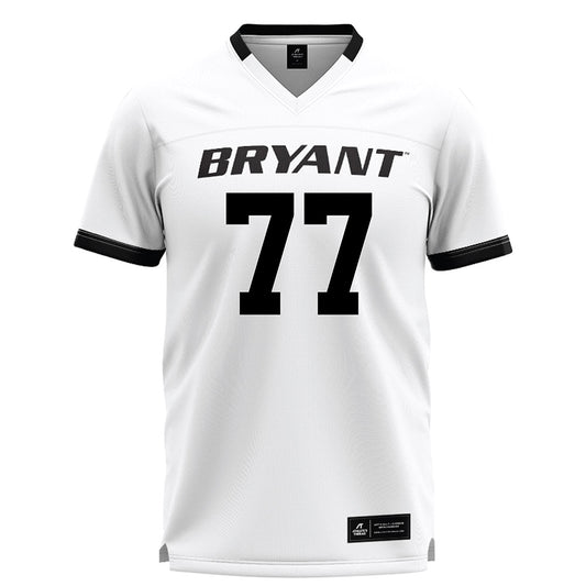 Bryant - NCAA Men's Lacrosse : Gunnar Higdon - White Lacrosse Jersey -0