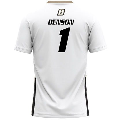 Bryant - NCAA Women's Lacrosse : Sydnee Denson - White Lacrosse Jersey -1