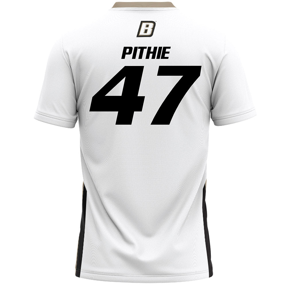 Bryant - NCAA Women's Lacrosse : Charlotte Pithie - White Lacrosse Jersey -1