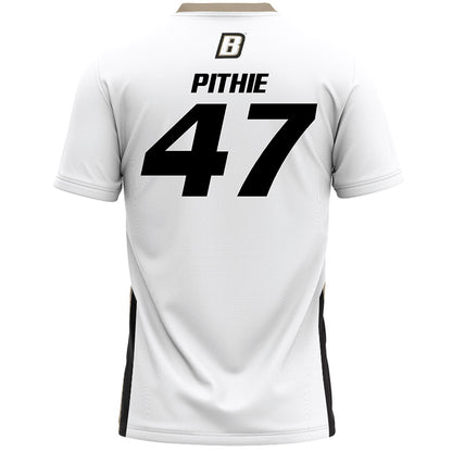 Bryant - NCAA Women's Lacrosse : Charlotte Pithie - White Lacrosse Jersey -1
